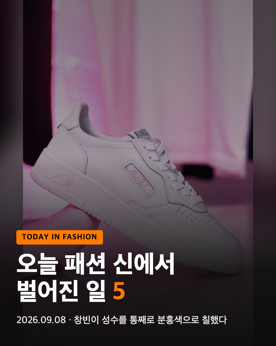 오늘 패션 신에서 벌어진 일 5